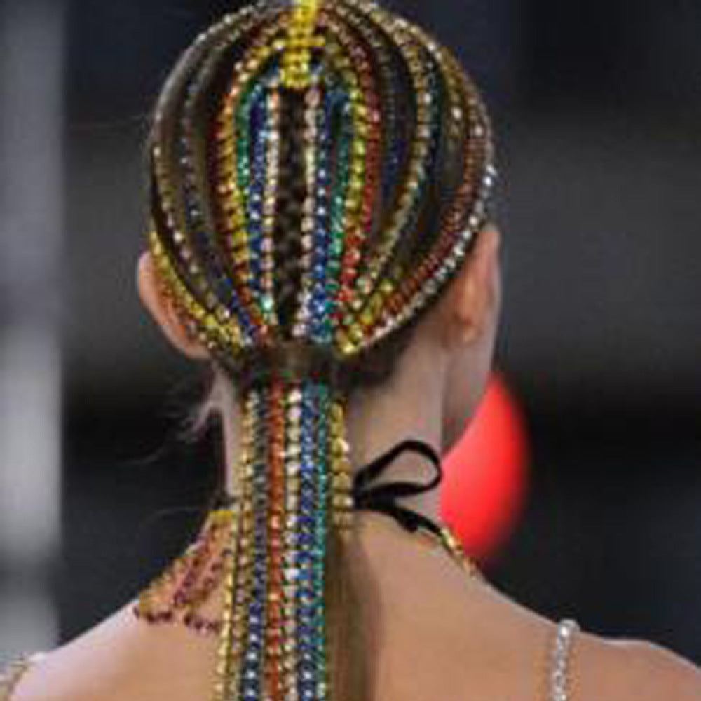Diamond Rhinestone Headband - Fashion Headwear