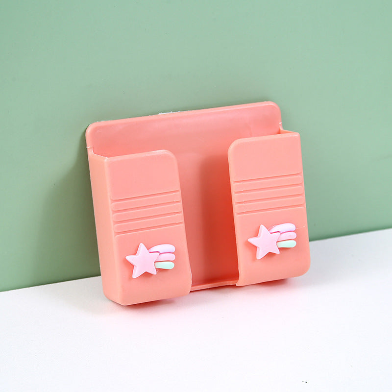 Multifunctional Mobile Phone Charging Stand Wall Organizer with Modern Design