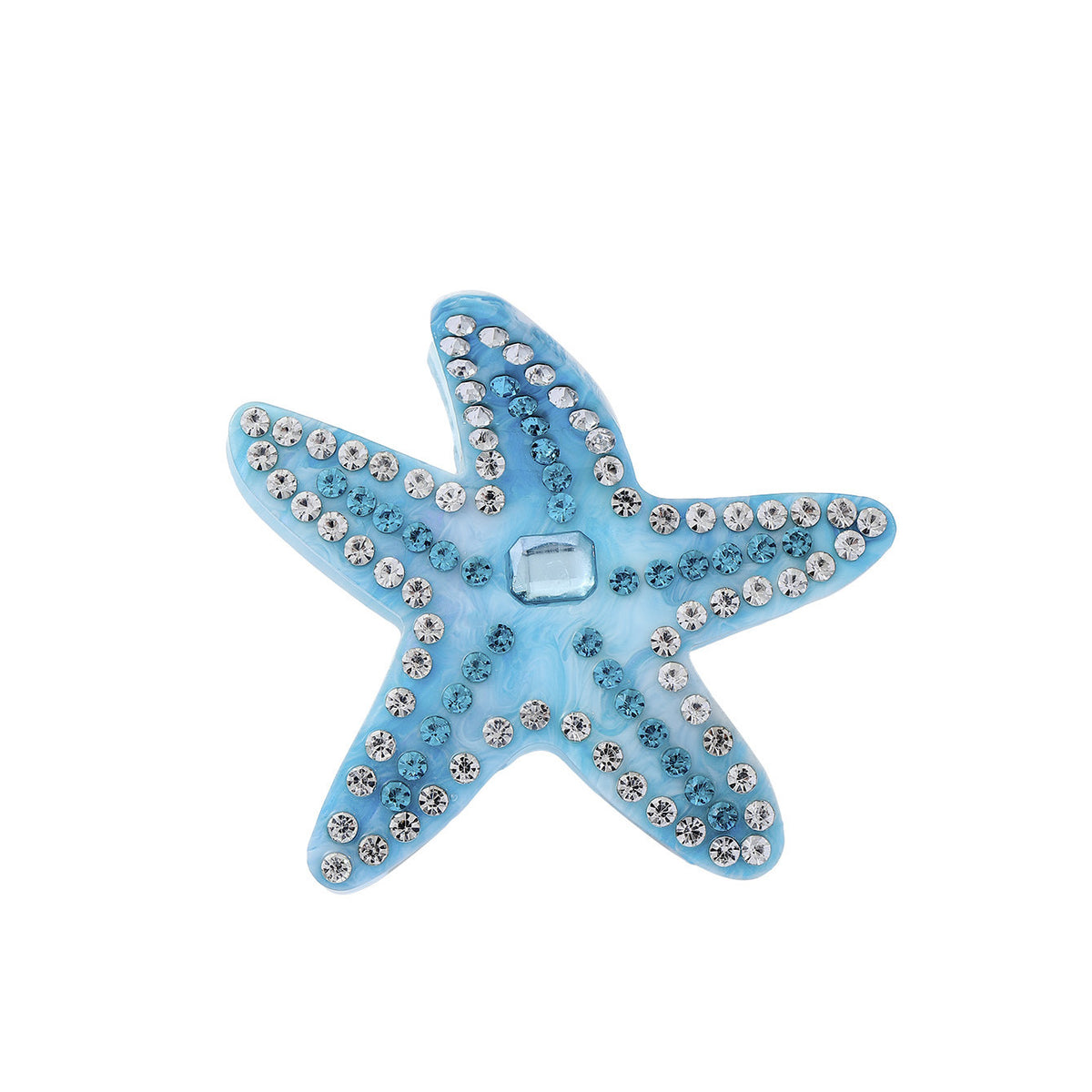 Starfish Diamond Hairpin
