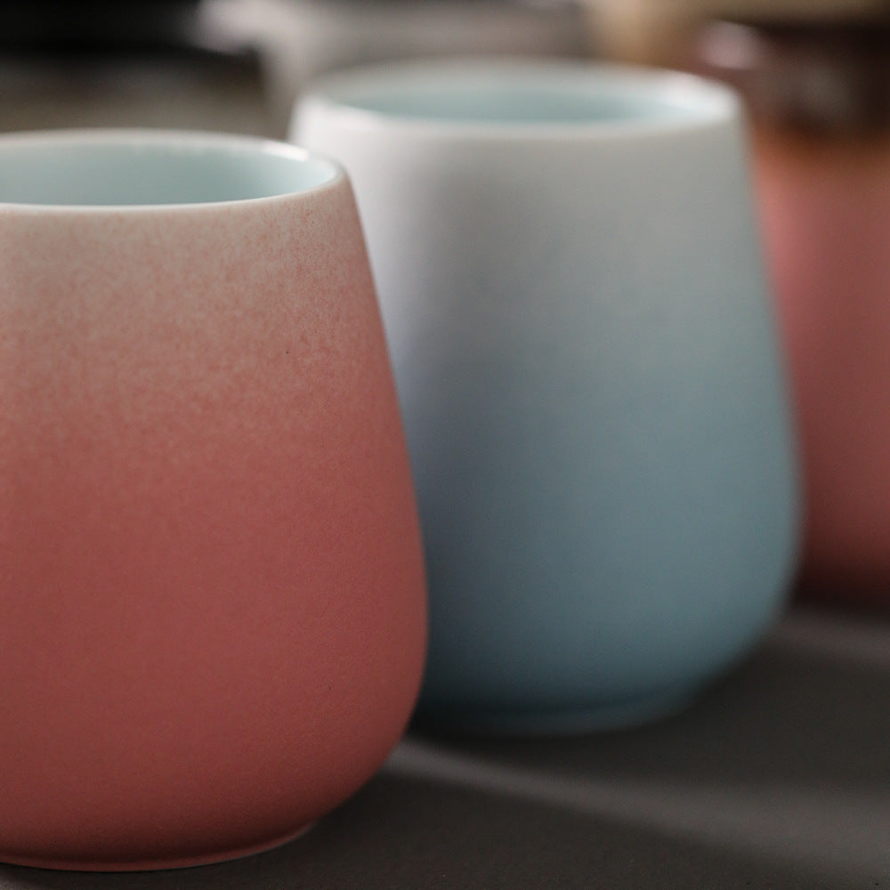 Japanese Style Ceramic Frost Mug - Creative High-Temperature Resistant Drinkware