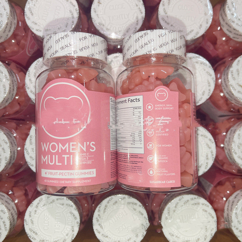 Hair Skin Nails Gummies 60 Tablets Vitamin B Complex