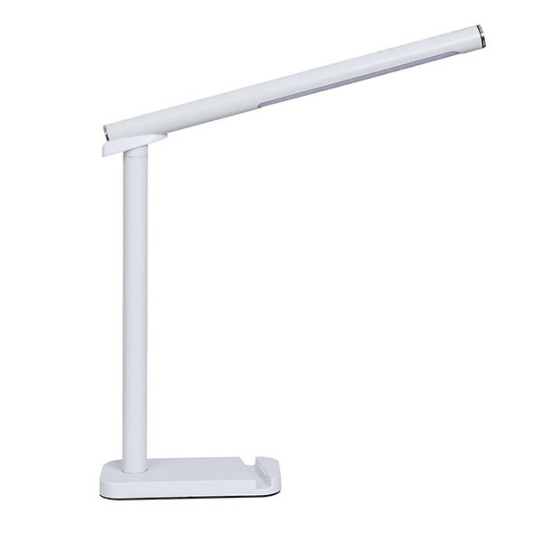 Adjustable LED Desk Lamp with USB Charging Port & Dimmable Brightness