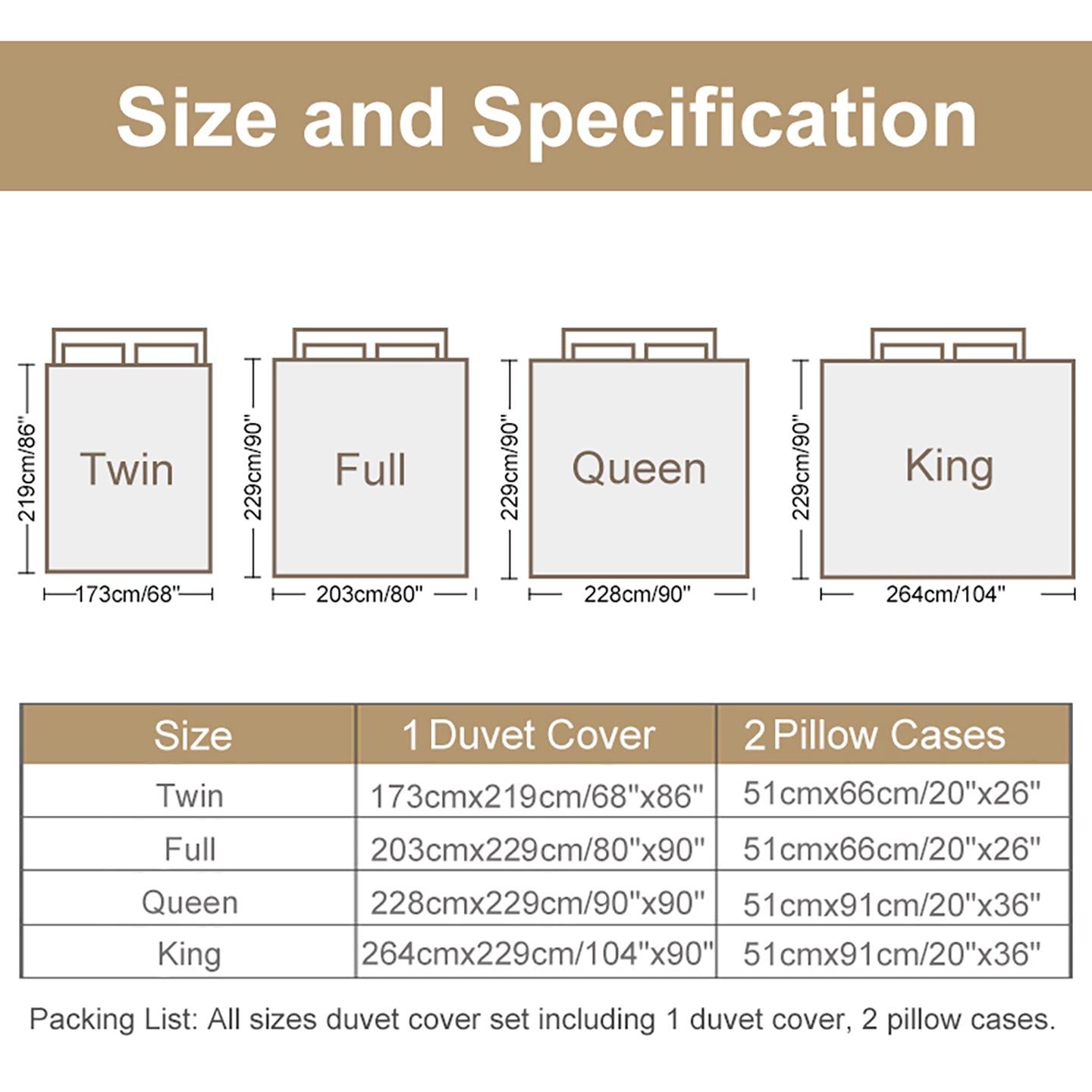 Sunflower Duvet Cover Set - 3 Pieces Black & White Bedding