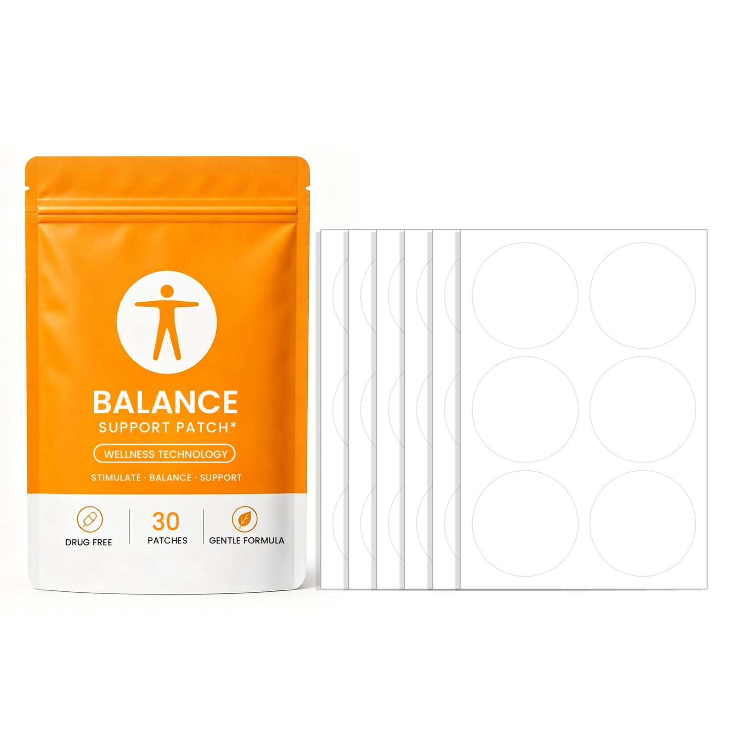 Balance Support Patch 30PCS - Natural Skin Care & Support for Face