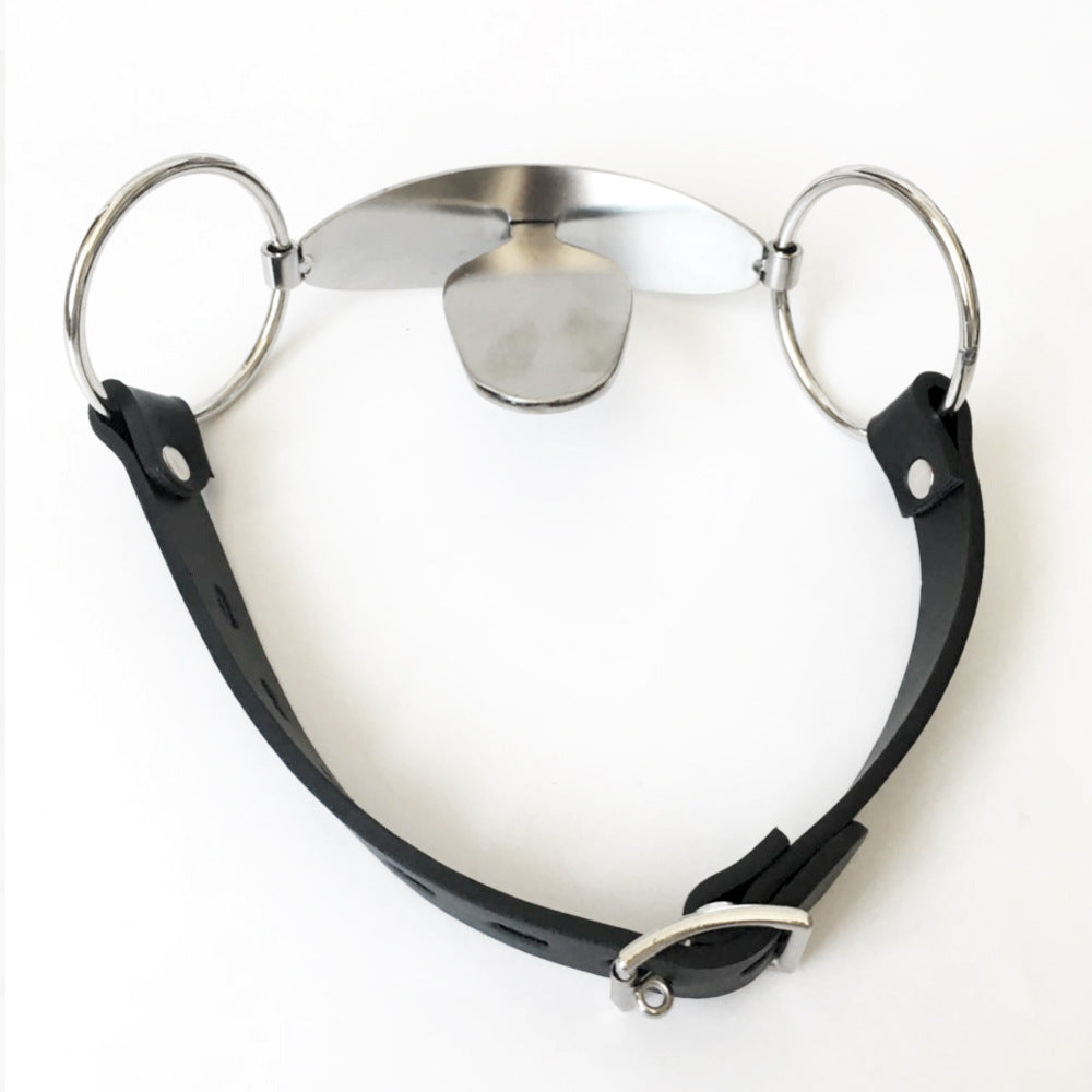 Stainless Steel Tongue Flail for Adult Wellness - Black