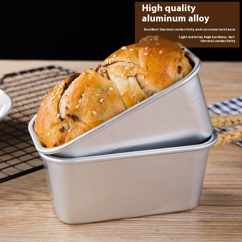 Aluminum Alloy Cake Mold - Rectangular Baking Pan for DIY Cakes