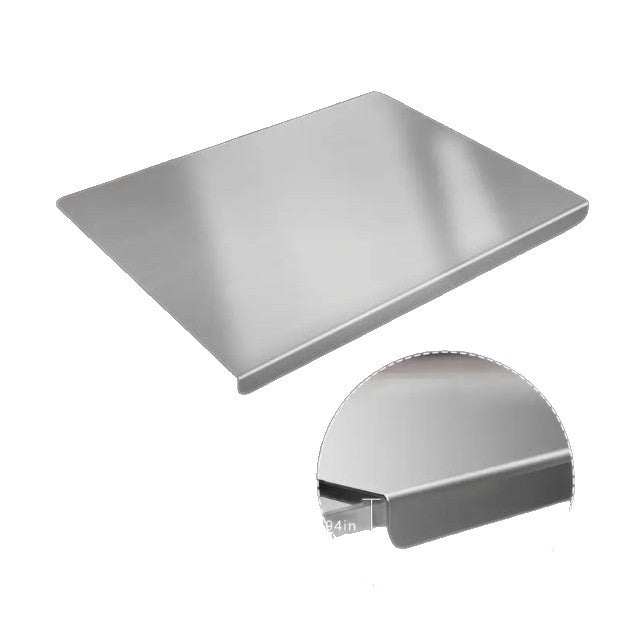 Stainless Steel Baking & Kneading Mat for Kitchen & Countertop - 40x60cm