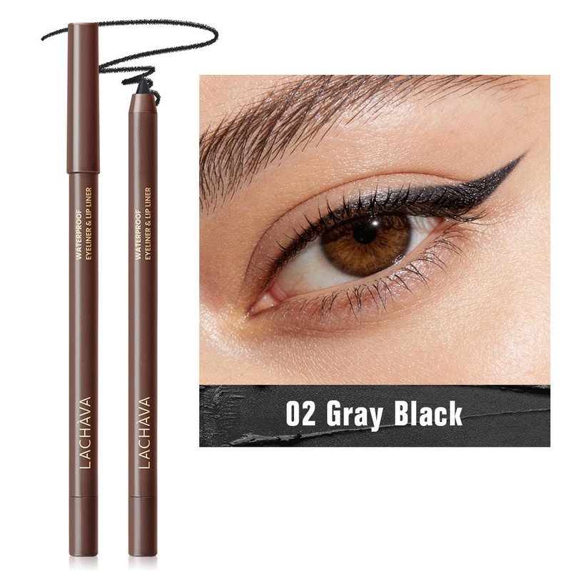 Waterproof Long-Lasting Eyeliner Pencil - Smudge-Proof, 1.8g