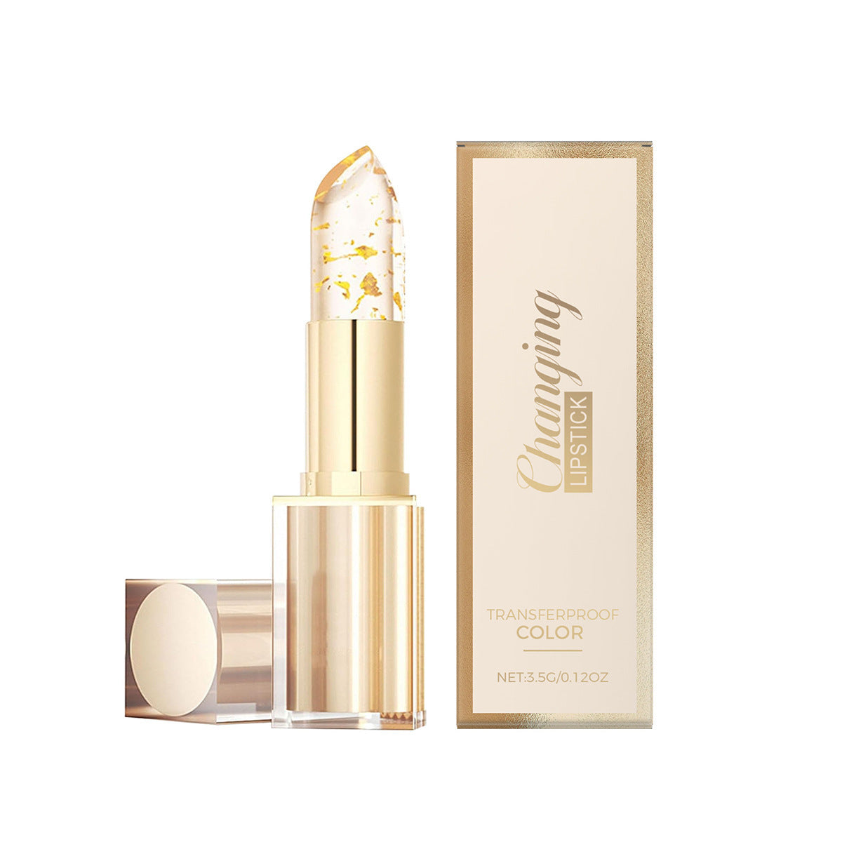 Color Changing Lipstick with Moisturizing, Waterproof Formula – Carotene