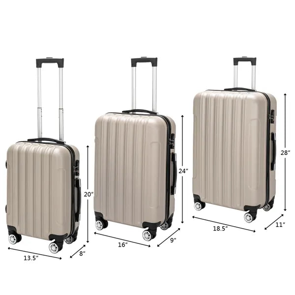 3-in-1 Multifunctional Large Capacity Traveling Storage Suitcase