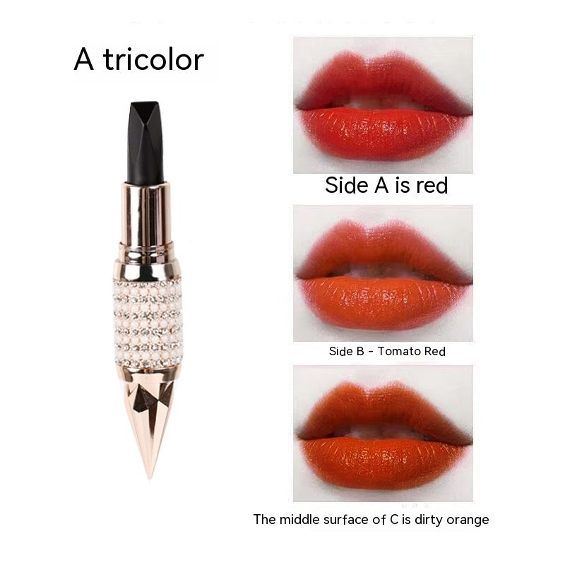 Matte Finish Moisturizing Lipstick with Three-Color Options - Queen Truncheon