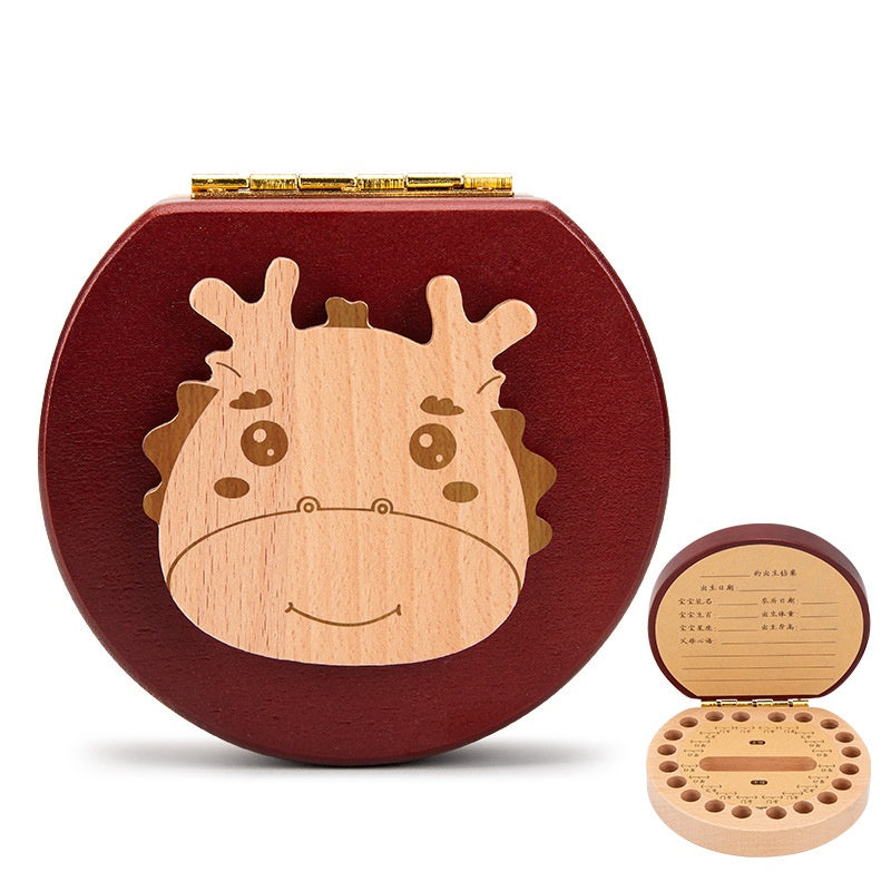 Childrens Baby Tooth Preservation Memorial Box Zodiac Collection - Multiple Colors