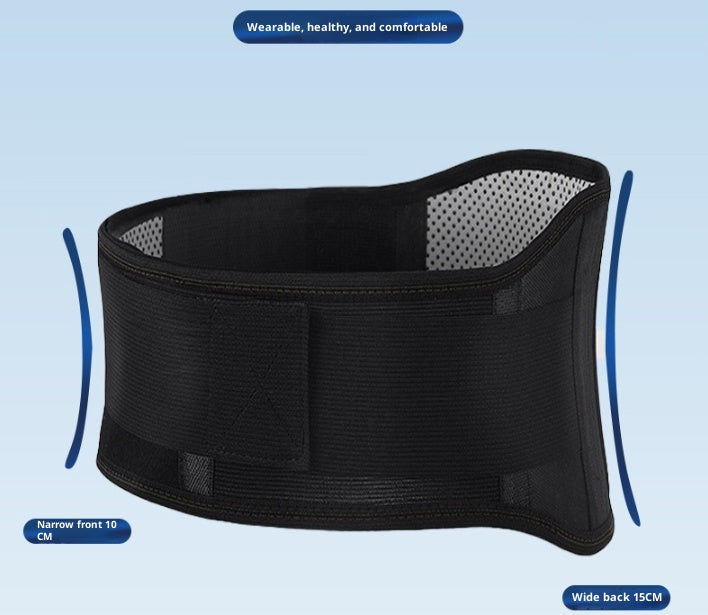 Lumbar Support Belt with Steel Plate Waist Support for Back Pain Relief