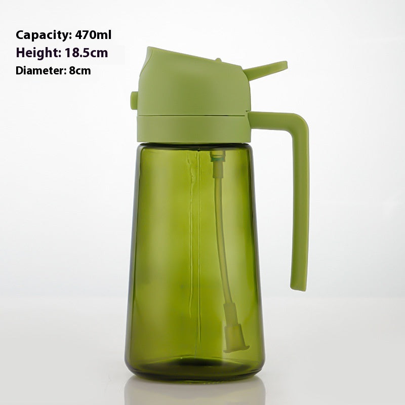 Two-in-One Oil Spray Dispenser for Kitchen & Barbecue - Capacity Options