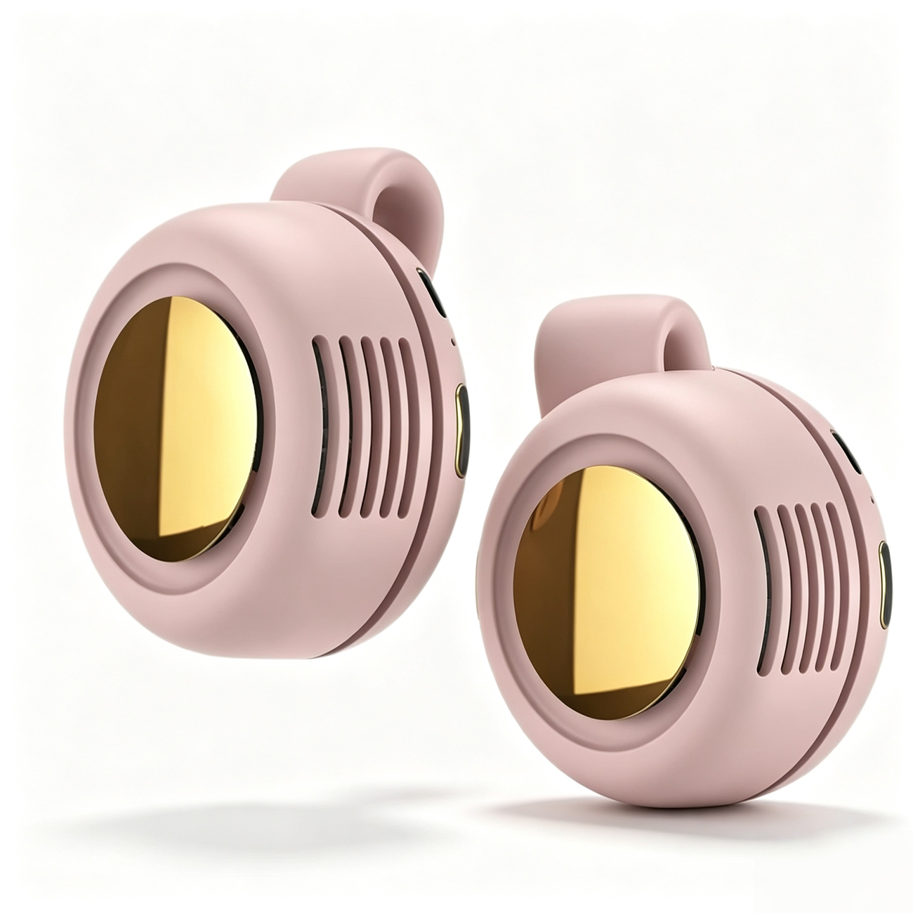 Portable Mini Bladeless Fan with Clip - 360° Adjustable, USB Rechargeable