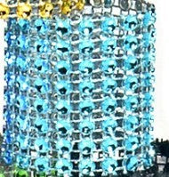 Set of 10 Napkin Rings for Hotel & Home Table Settings - Multiple Colors