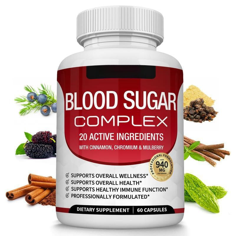 Blood Glucose Support Complex Capsules