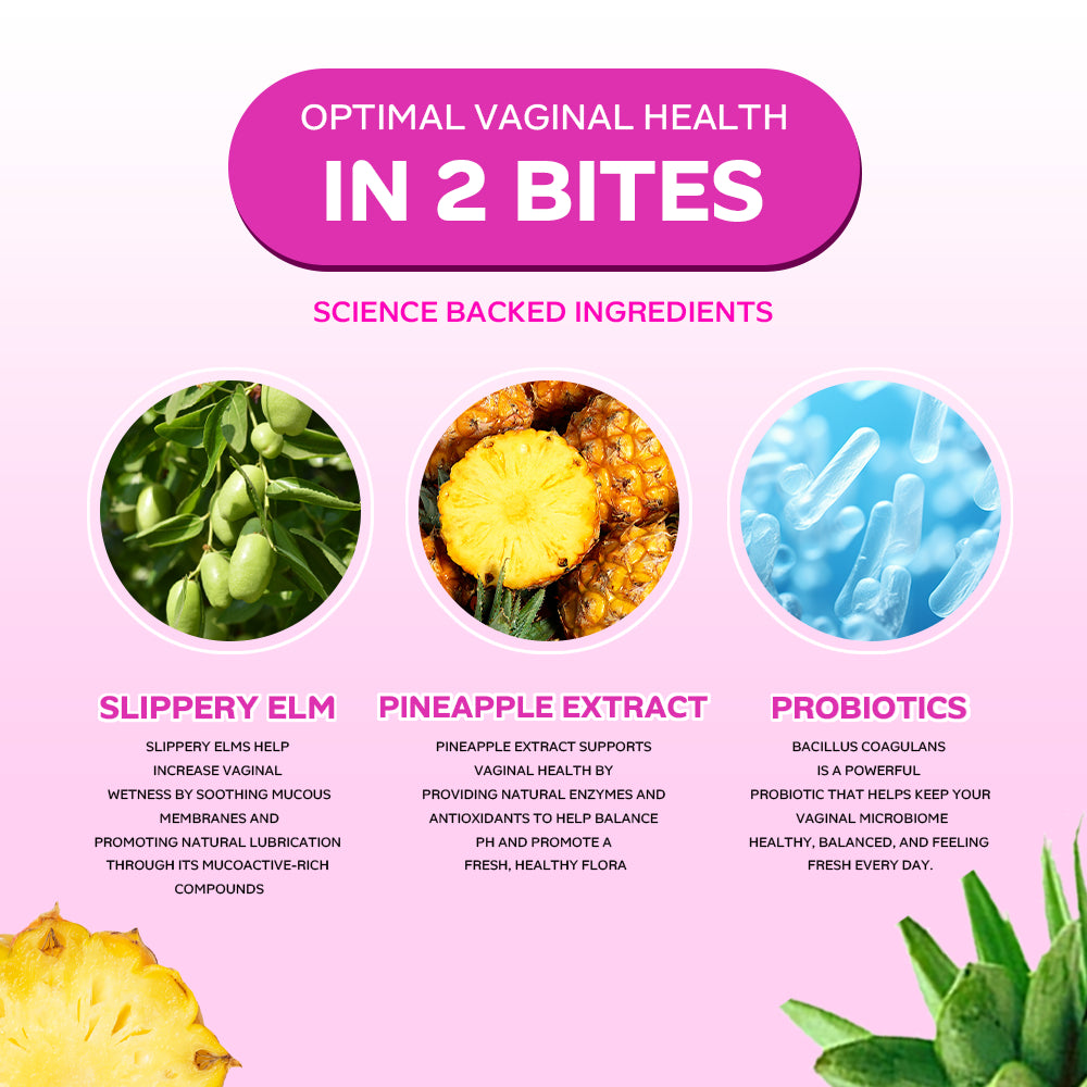 Female Probiotic Moisturizing Gummies for Gut and Skin Health