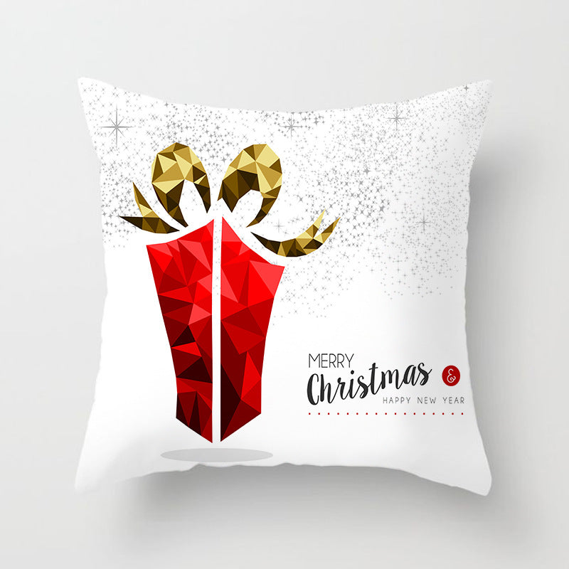 Christmas Pillow Cover - Modern Minimalist Sofa Cushion Case 45x45cm