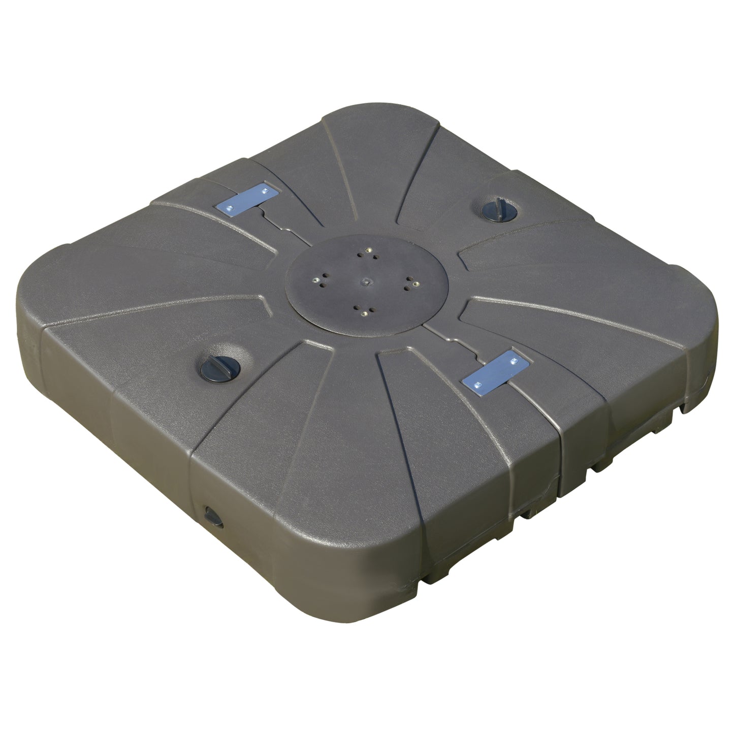 Heavy Duty Cantilever Umbrella Base with Wheels - Coffee Brown