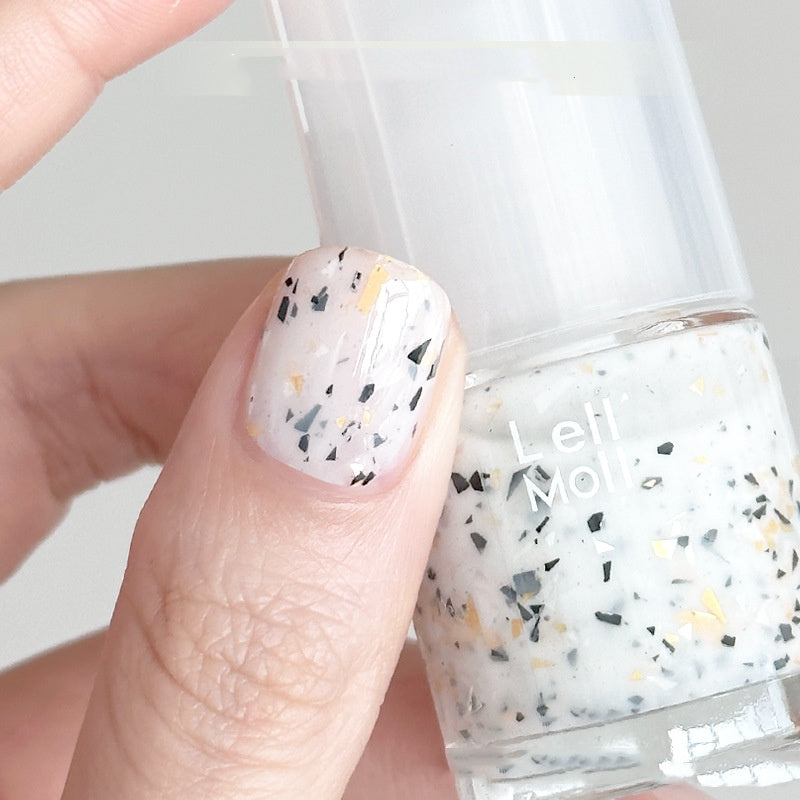 Water-Based Tearable Nail Polish - Quick-Drying & Odor-Free Formula