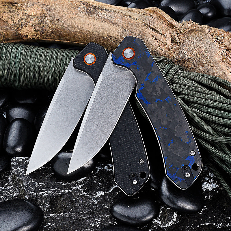 Folding Knife with High Hardness Blade and Handle Options - Kitchen Utility Tool