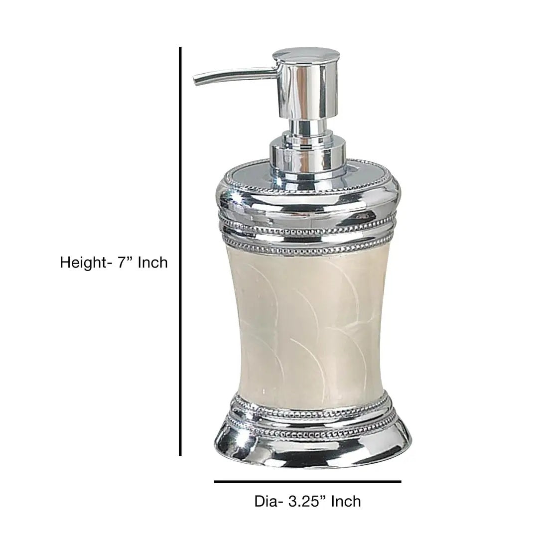 Stainless Steel Liquid Soap Dispenser Pump Bottle Bathroom Vanity &
