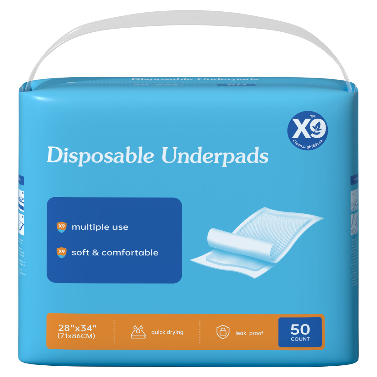 Disposable Dog Training Pads - Highly Absorbent Leak-Proof Underpads for Pet & Household Care