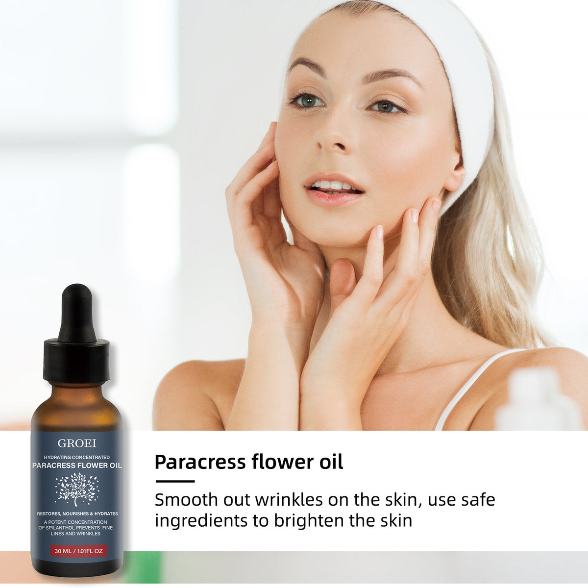 Moisturizing Anti-Wrinkle Serum - Hydrating Facial Care for All Skin Types 30ml