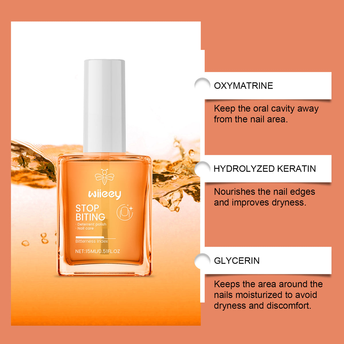 Nail Anti-bite Bitter Water Taste Children's Treatment Oil
