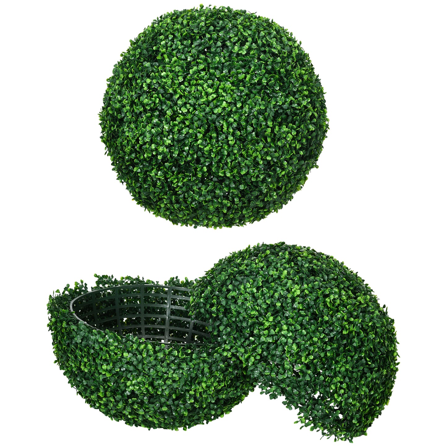 Artificial Boxwood Topiary Balls - 19.75 Inch Set of 2