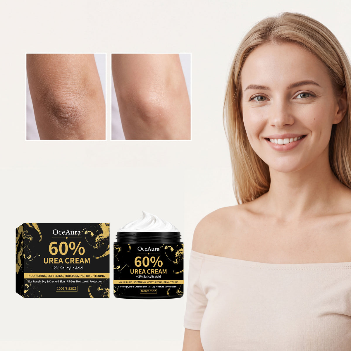 Urea Moisturizing Cream - 100g Body Care