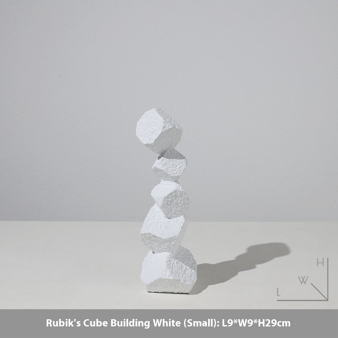 Abstract Resin Sculpture Decorations for Home & Garden - Multiple Styles