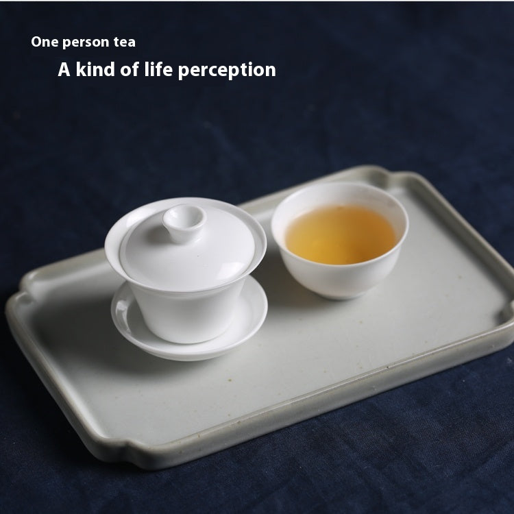 Mini Porcelain Tureen Set for Tea and Serving - White & Bone China Options