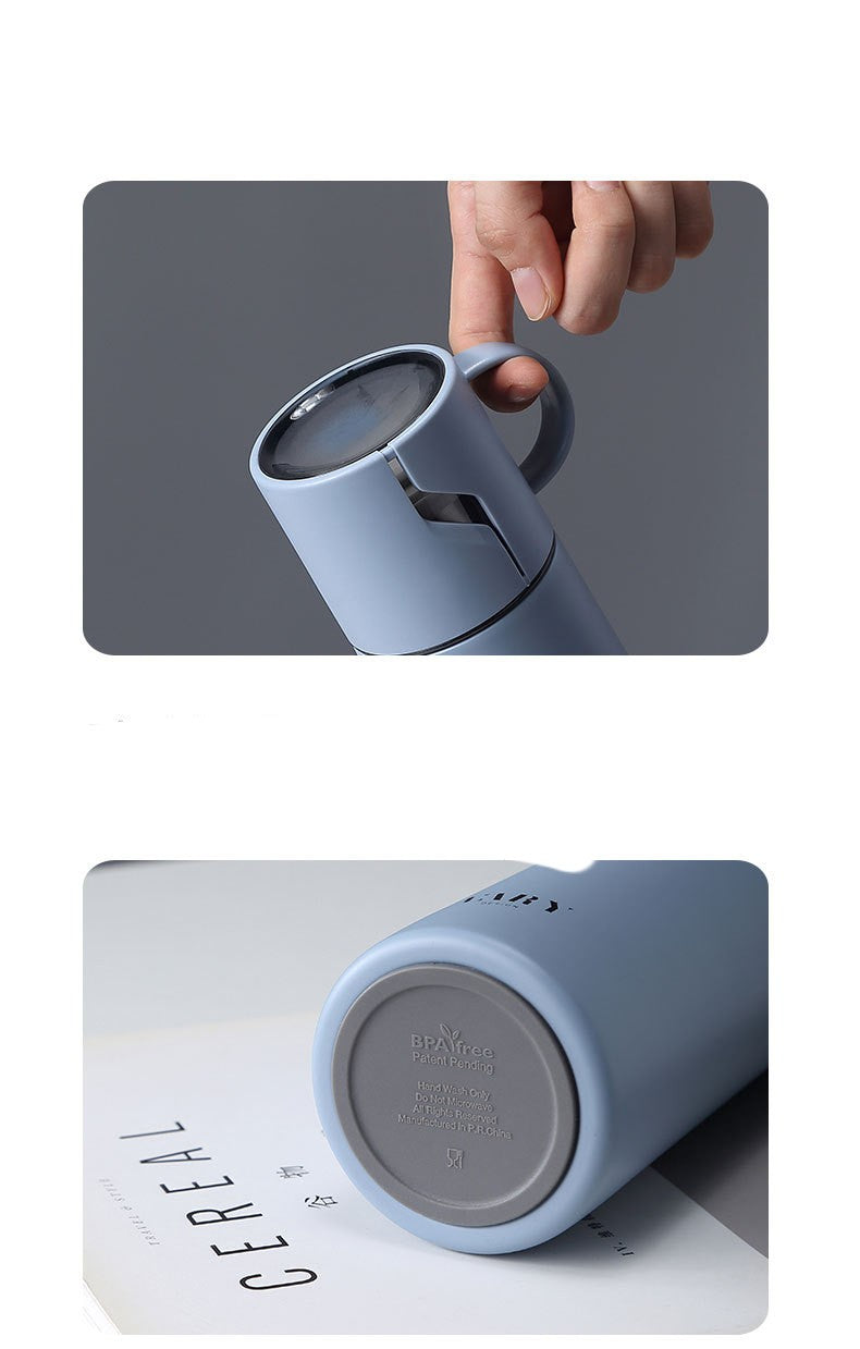 Stainless Steel Thermos Cup with Insulation 350ml - Men’s Portable Drinkware