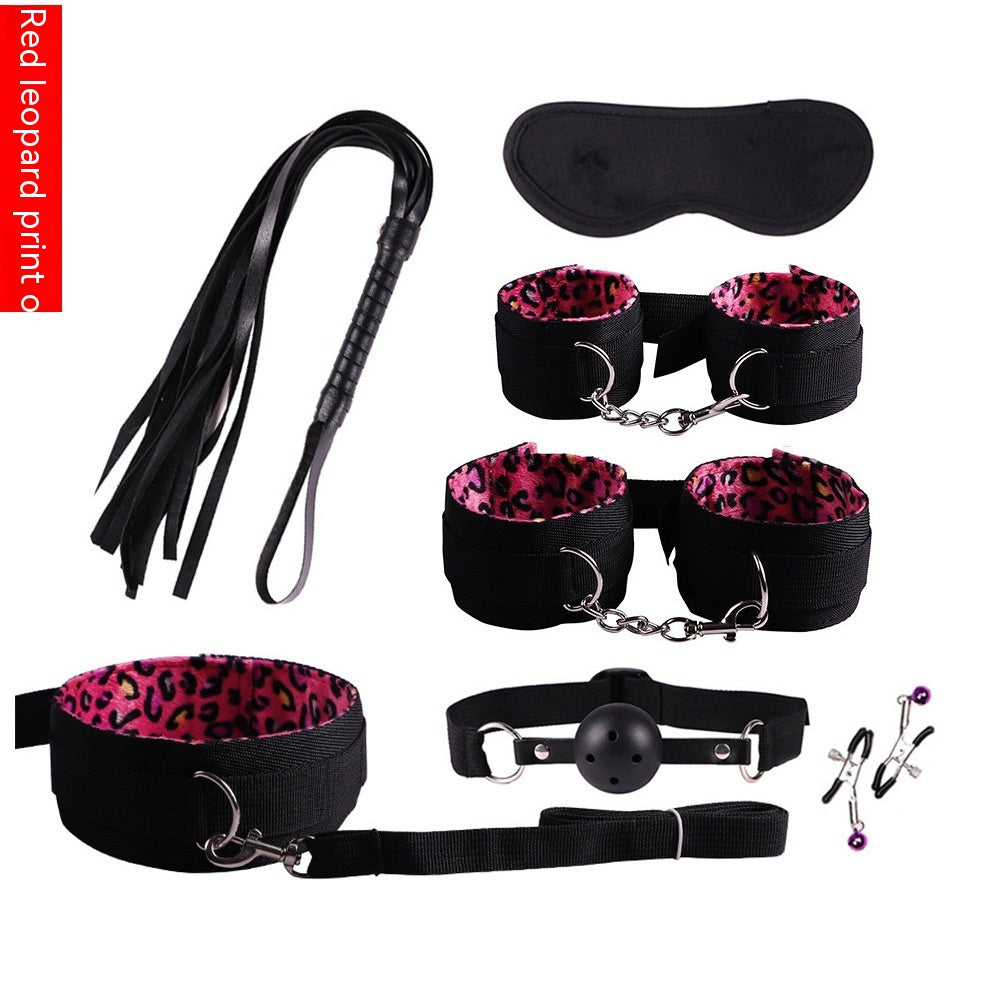 Adult Bondage Nylon Leather Suit Set - Multiple Variants