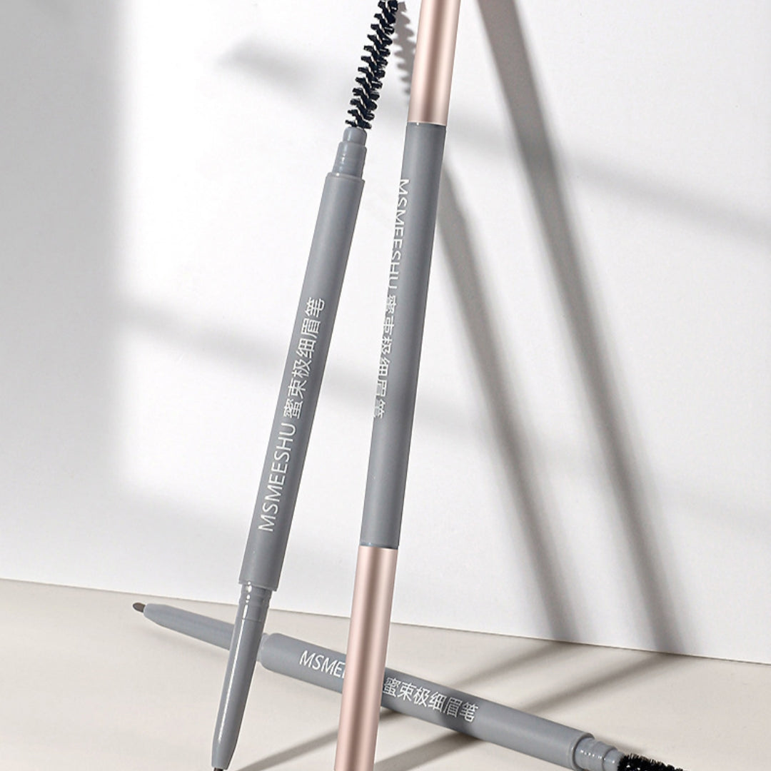 Waterproof Natural Eyebrow Pencil Thin Head - Smudge-proof Makeup Tool