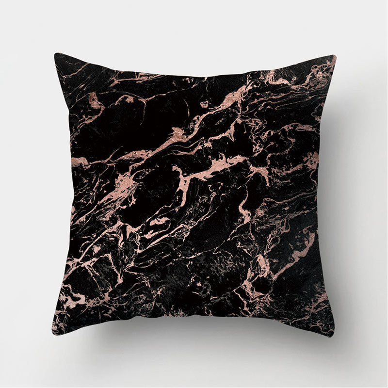 Velvet Leather Cushion Cover Sofa Pillowcase Modern Home Decor 45x45cm