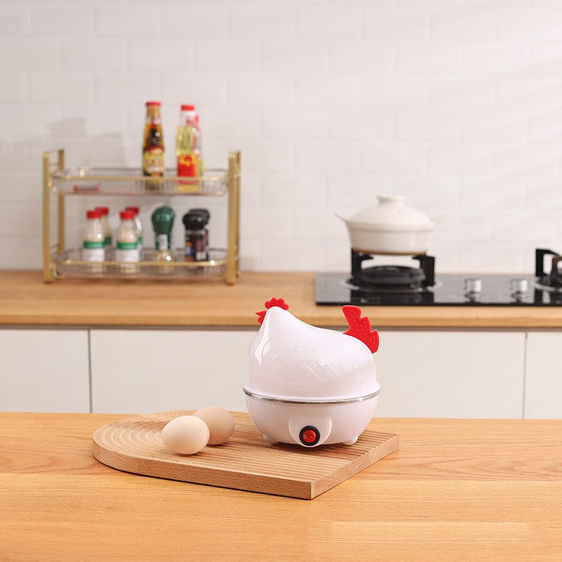 Egg Steamer for 7 Eggs – Mini Breakfast Machine, Plug-in Kitchen Appliance