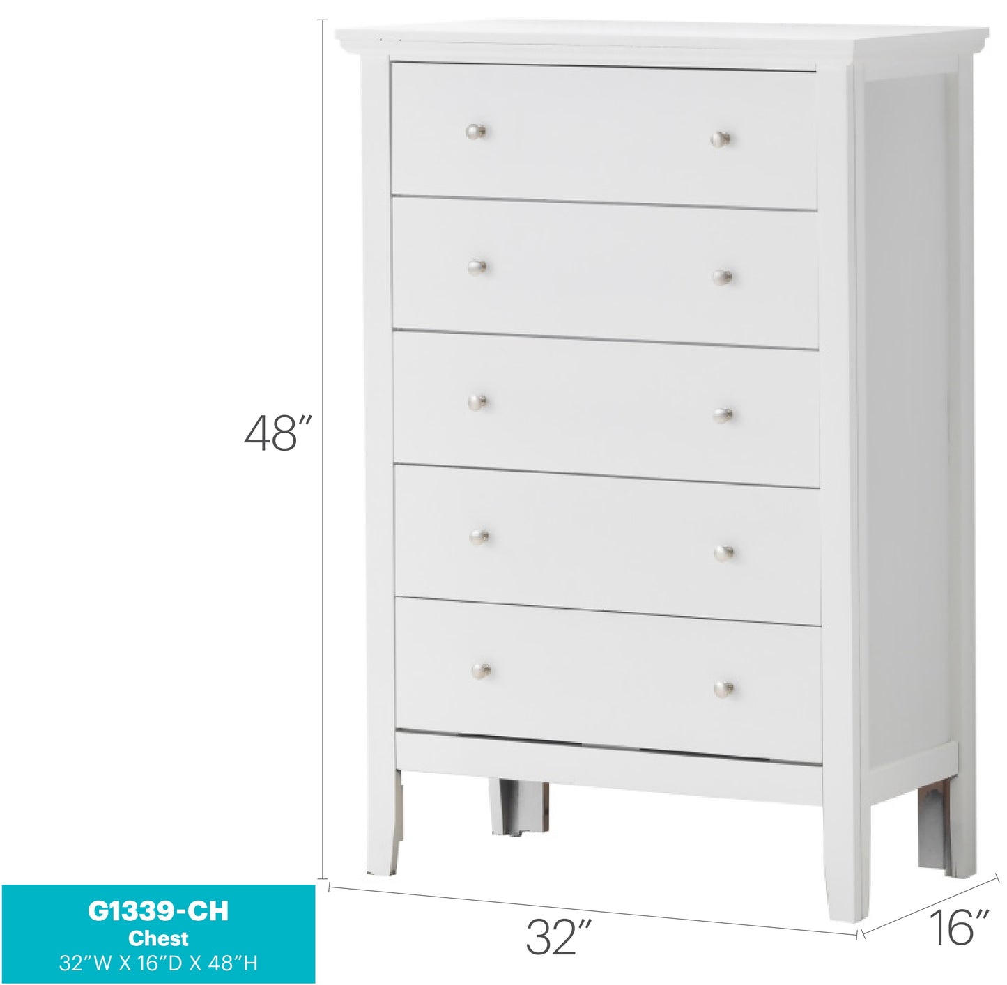 Primo G1339-CH Chest , White