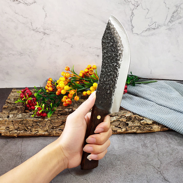 Stainless Steel Skinning Knife - Multi-Purpose Kitchen & Hunting Tool
