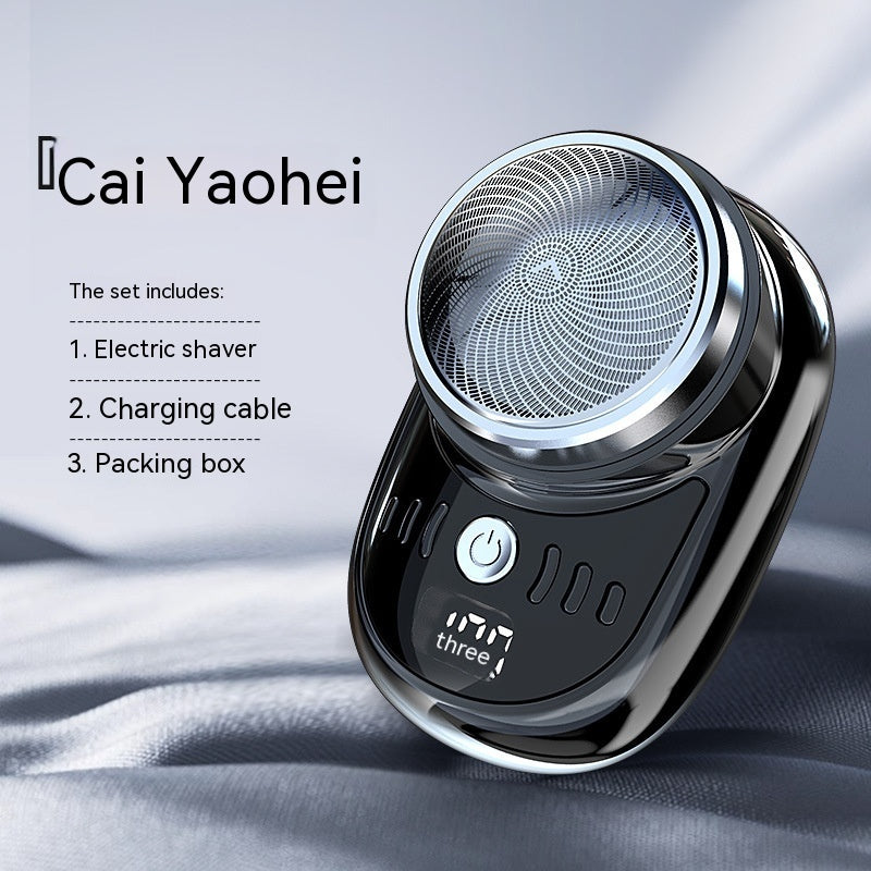 Portable Electric Shaver for Men Rechargeable Waterproof Compact Razor