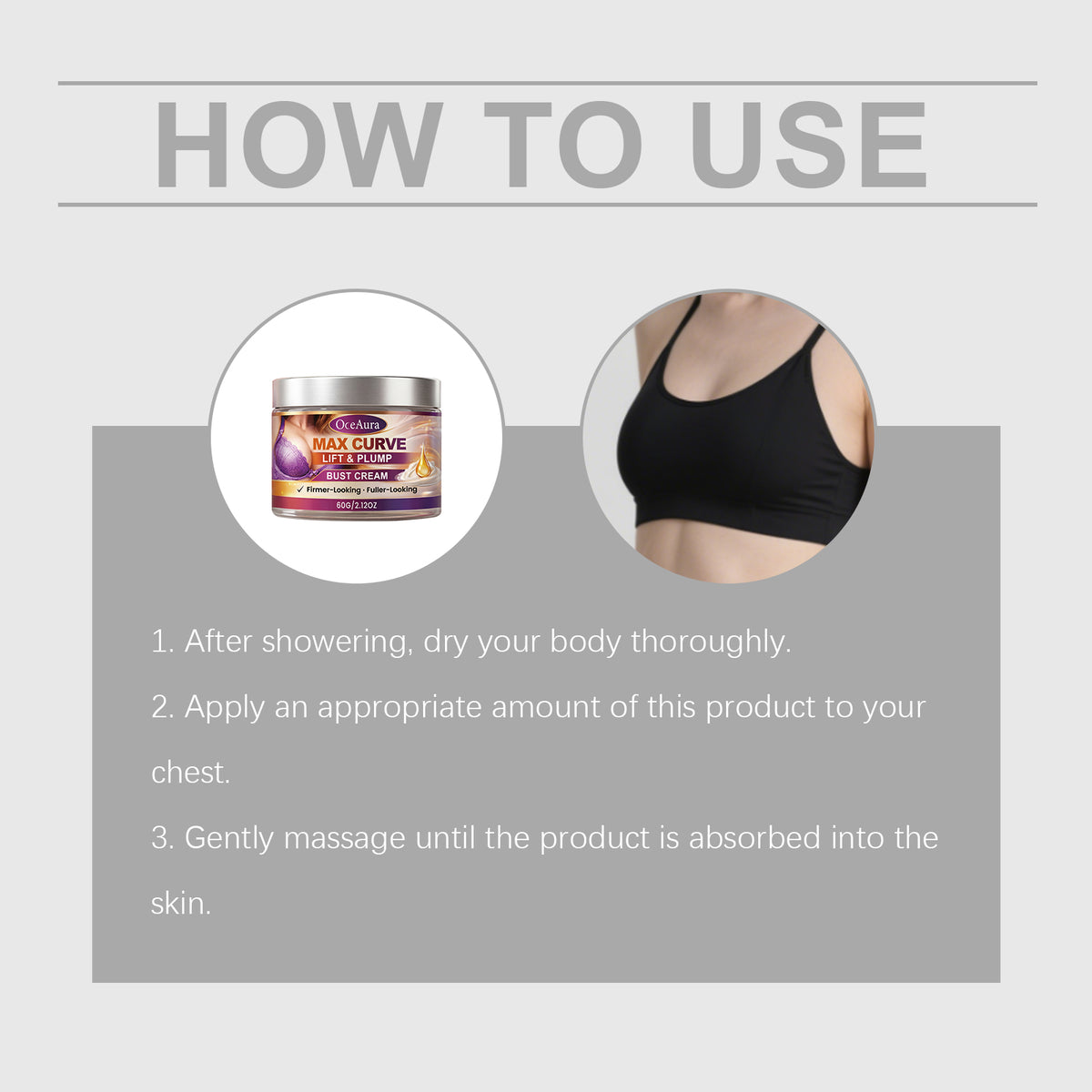 Breast Moisturizing & Firming Cream 60g