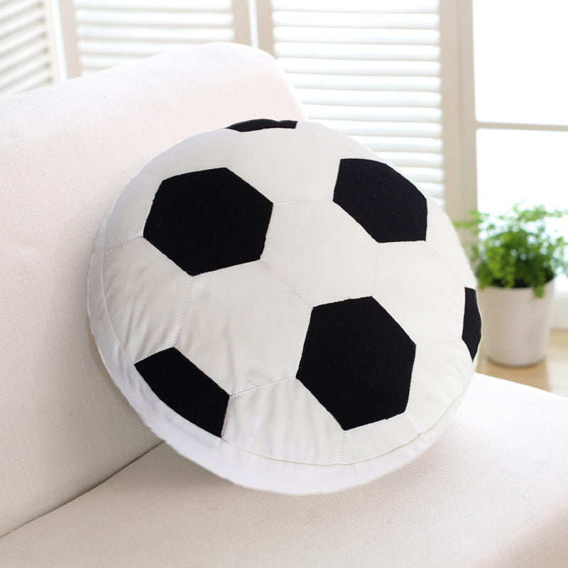 Football Cushion Pillow for Leaning - Plush Winter Home Decor