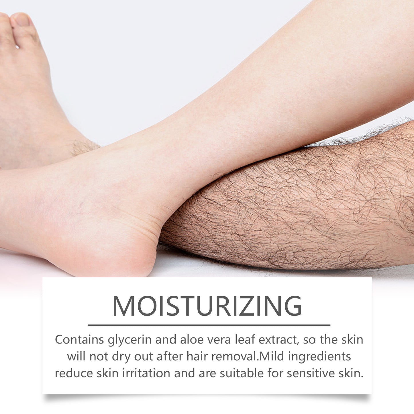 Gentle Hair Removal Mousse Spray - 100ml Painless Body Hair Remover