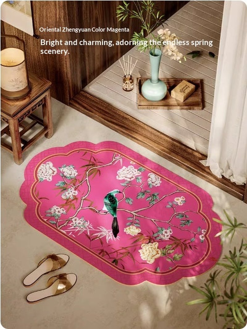 Quick-Drying Absorbent Non-Slip Bathroom Door Mat - Multiple Styles & Sizes