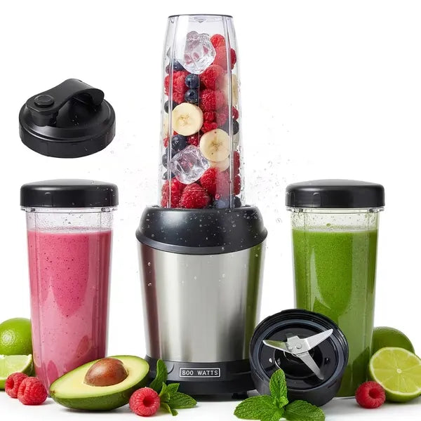 Countertop Blender with 23 34 60oz BPA-Free Cups - Multi-Function Kitchen Smoothie Maker