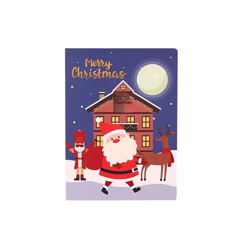 Holiday Gift-Wrapping Cards for Christmas - Assorted Styles, Pack of 6