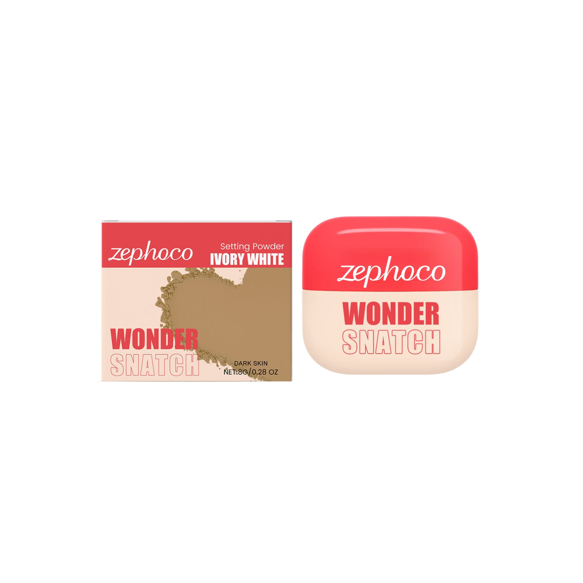 Waterproof Face Powder for All Skin Types - Long-Lasting Makeup