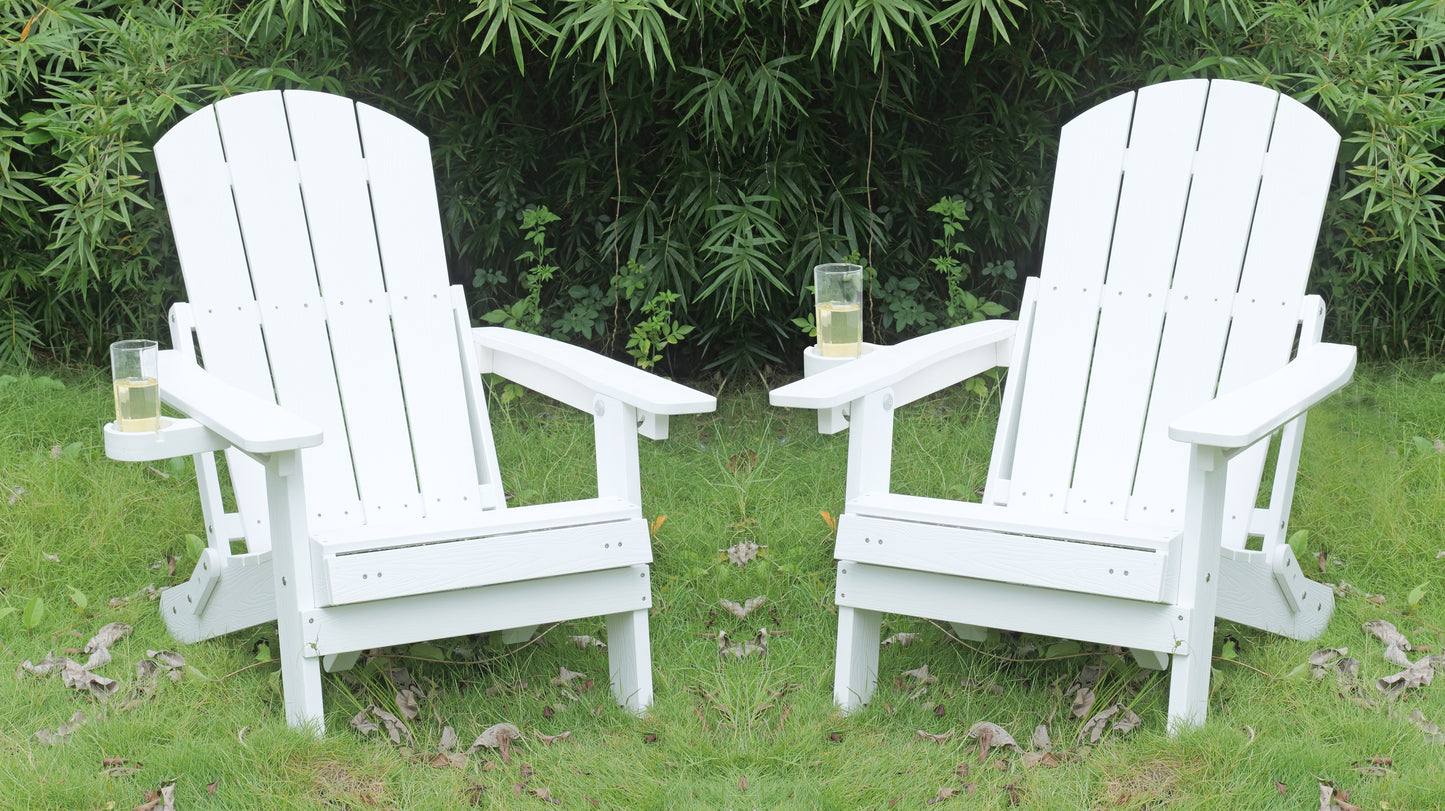 2-Piece All-Season Outdoor Lounge Chairs Perfect For Patio Chats &